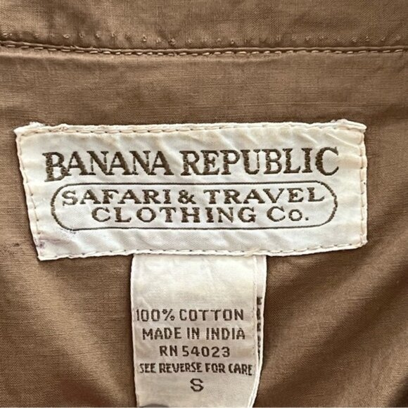 Vintage Banana Republic Safari Field Bomber Jacket - Picture 10 of 16